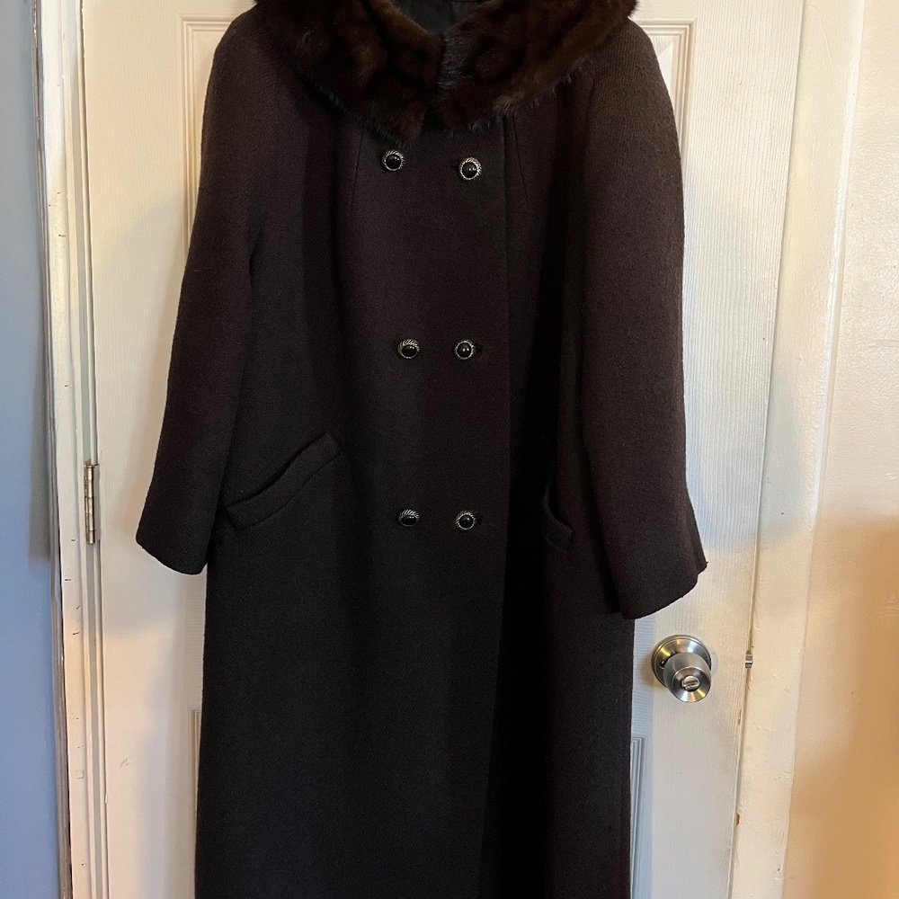Vintage wool coat